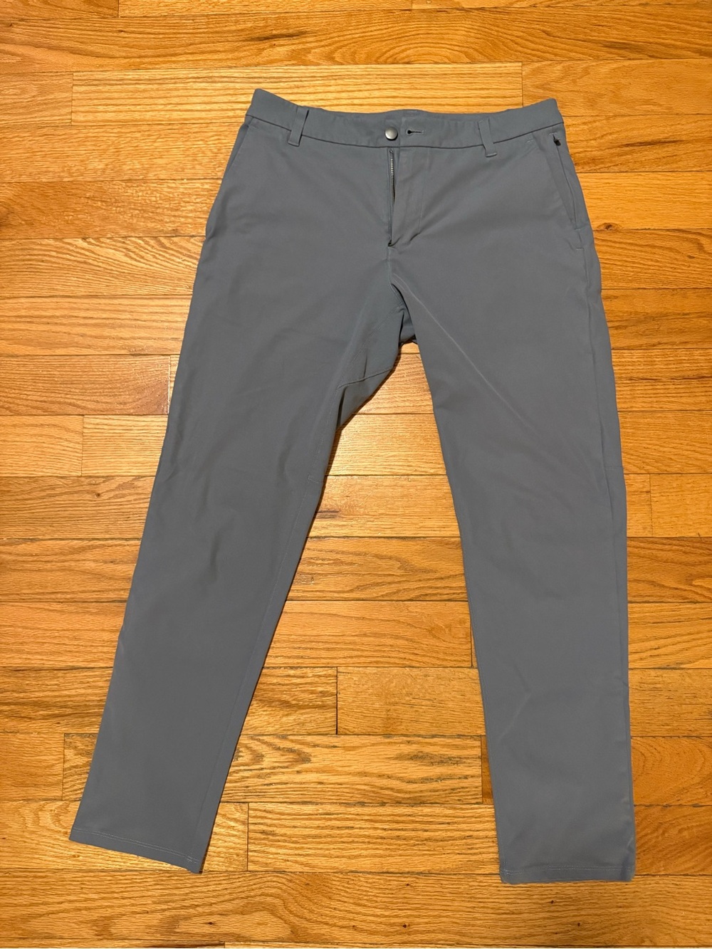 lululemon Men's Gray Chino-Style Performance Pants. ABC Pants
